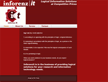 Tablet Screenshot of inforenzit.com